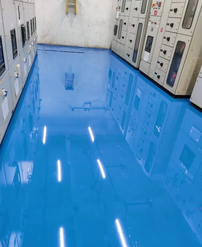 環氧防靜電地坪施工隊是怎么施工的