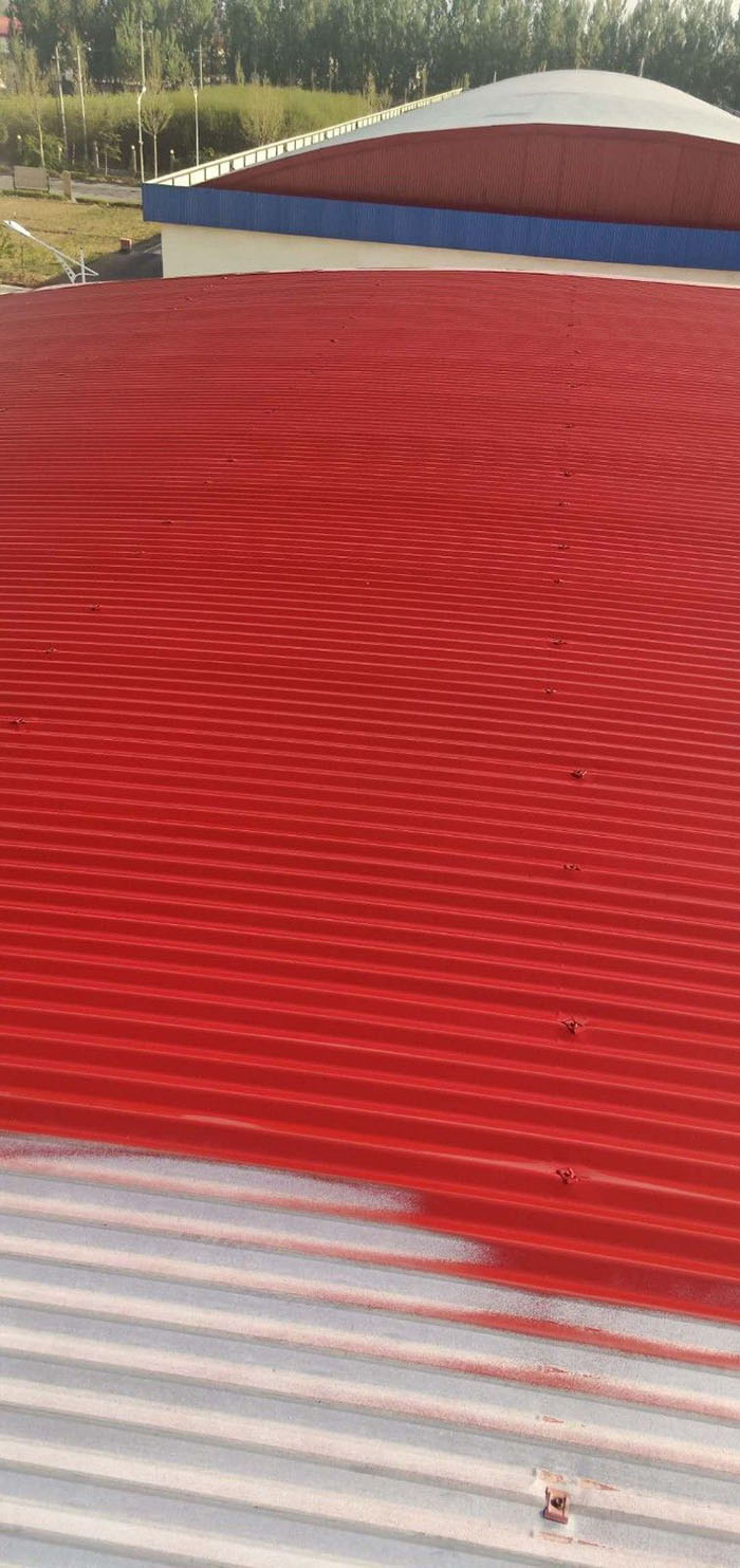 屋面彩鋼噴漆翻新防水嗎？